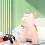 2.4Ghz Remote Control Dinosaur Unicorn Automatic Inflatable Toy with Two-speed Adjustment