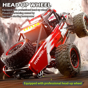 2.4G RC Off-road Car 48KM/H Fast RC Car 4WD Full Scale Truck For Kids Adults