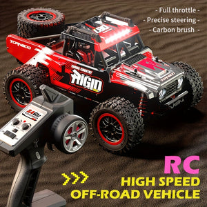 2.4G RC Off-road Car 48KM/H Fast RC Car 4WD Full Scale Truck For Kids Adults