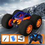 2.4G Remote Control Car Sponge Wheel 360° Rotation Rolling Stunt Vehicle RC Climbing Car