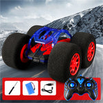 2.4G Remote Control Car Sponge Wheel 360° Rotation Rolling Stunt Vehicle RC Climbing Car