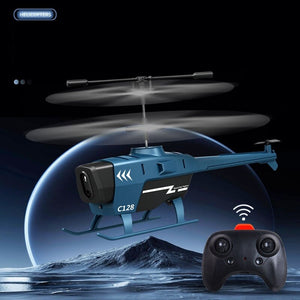 RC Helicopter Sensing Remote Control Aircraft Intelligent Obstacle Dual Control Kids interactive Toys