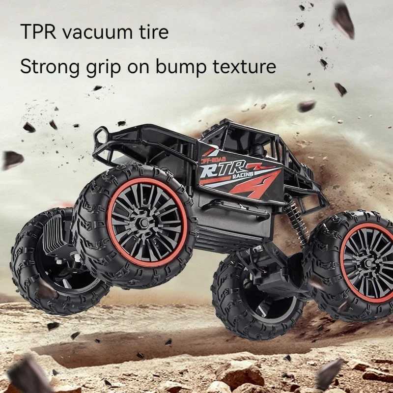 2.4G Remote Control Car 6 Wheels Racing Climbing Off-road Truck with Removable Helicopter