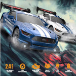 1/24 RC Drift Car 30KM/H GTR Racing Fast RC Car 4WD Electric Remote Control Car Toys