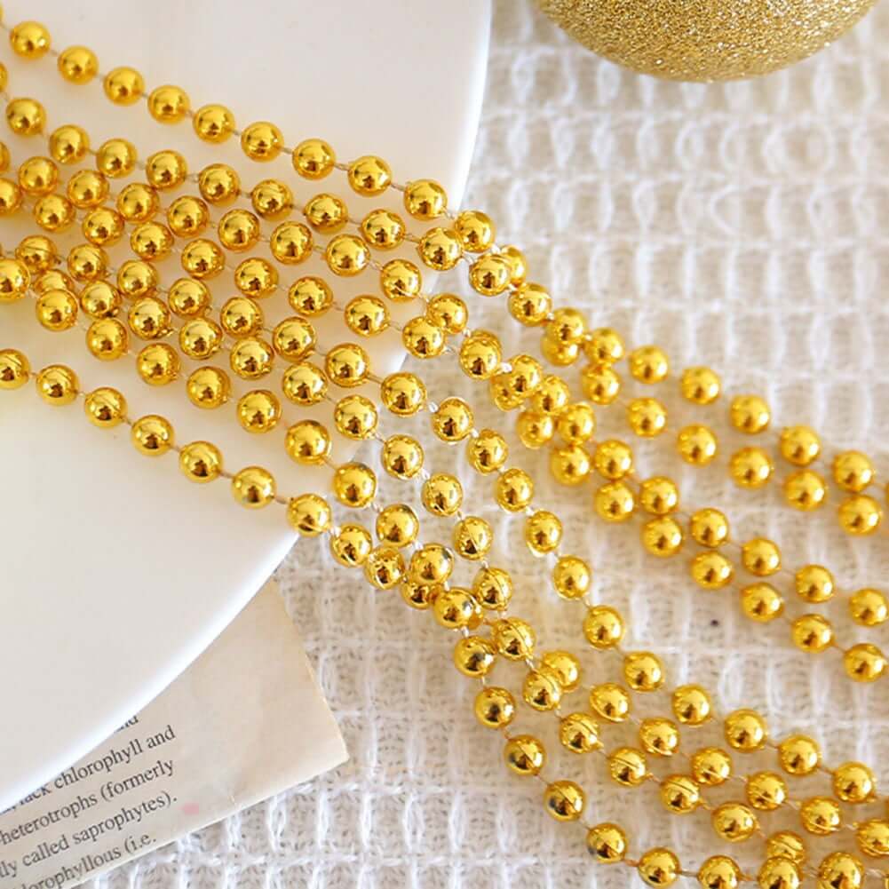 Mardigra Beads New Orleans Holiday Party Necklace Carnival Decorative Chain (18pcs/set)