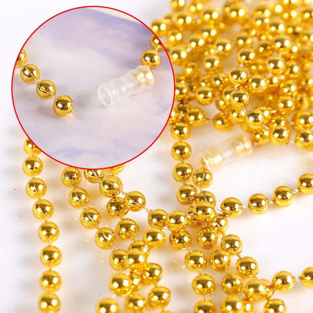 Mardigra Beads New Orleans Holiday Party Necklace Carnival Decorative Chain (18pcs/set)