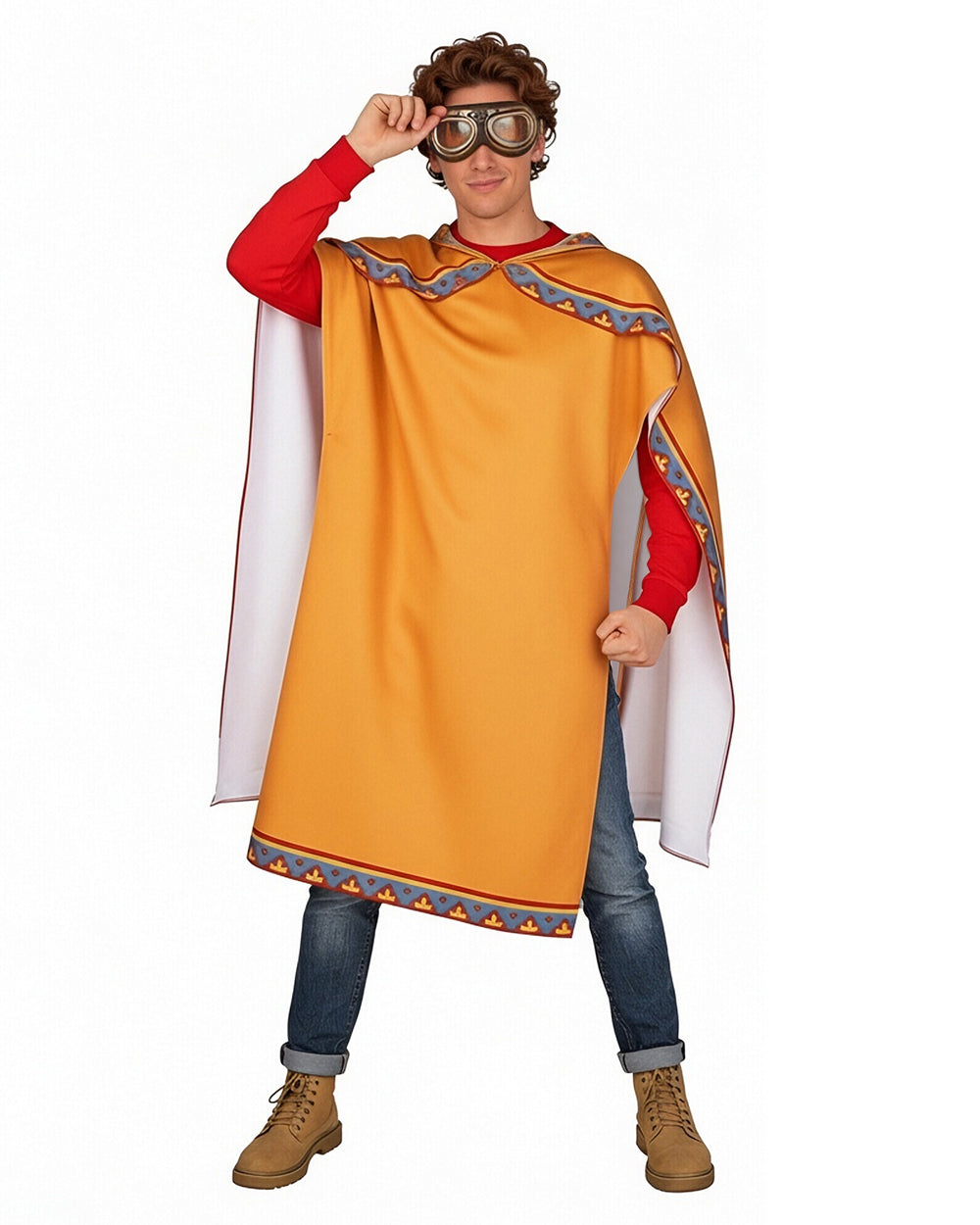 Sand Kingdom Adventure Outfit Desert Explorer Poncho Cloak and Matching Goggles Suit