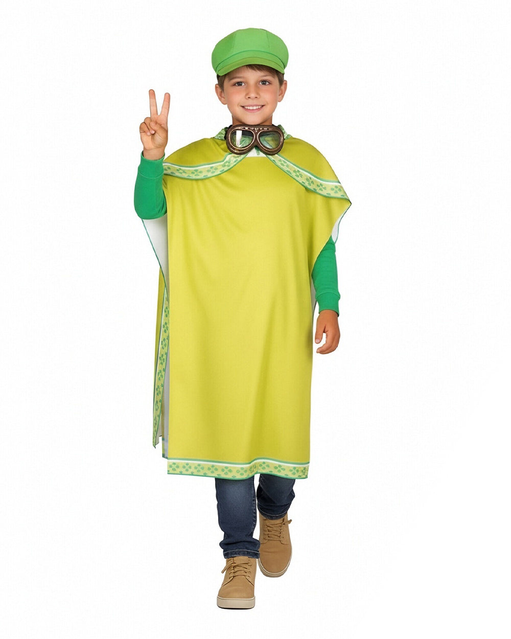 Sand Kingdom Adventure Outfit Desert Explorer Poncho Cloak and Matching Goggles Suit