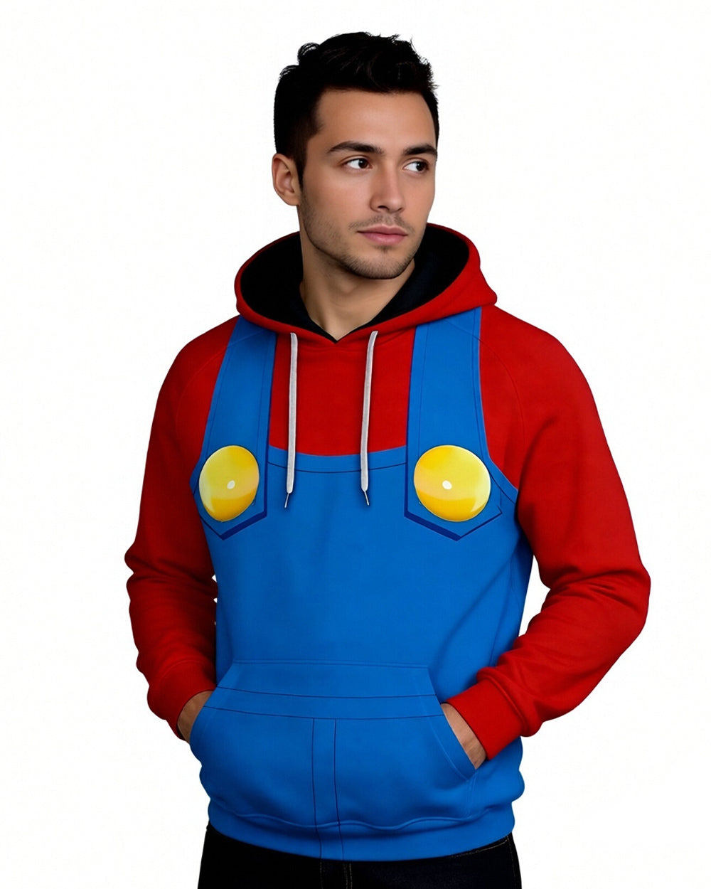 Game Player Hoodie Comfortable Hooded Sweatshirt for Themed Adventure and Daily Casual Wear