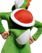 3pcs Dinosaur Costume Green Dragon Jumpsuit Helmet and Saddle Suit for Cosplay Party