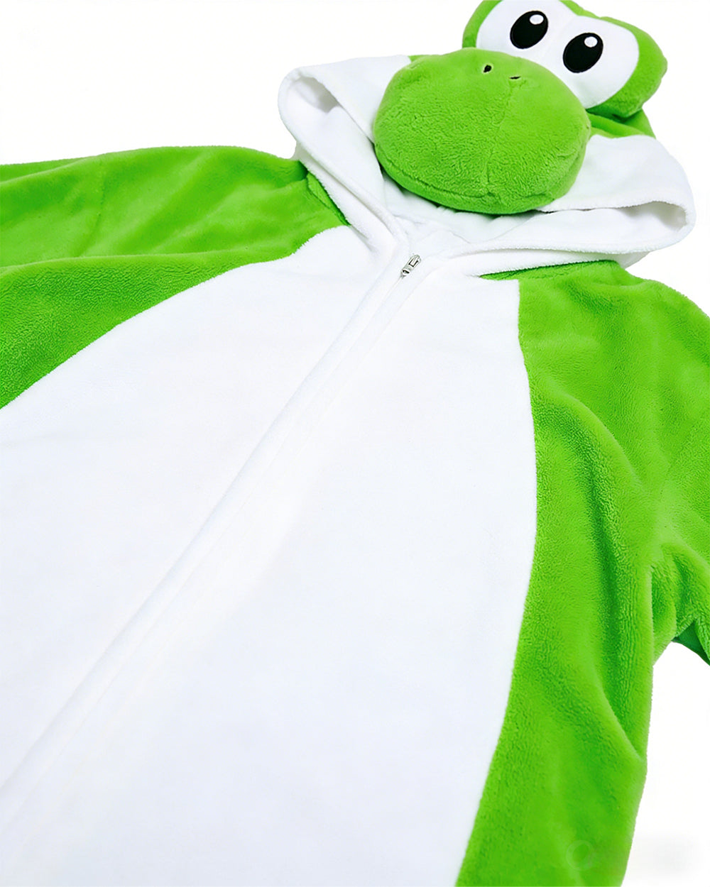 Green Dinosaur Plush Onesie Soft Pajamas with Spiky Tail for Cozy Home Wear