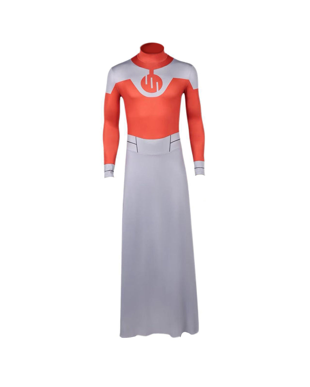 Grand Regent Costume Red Hero Combat Robe with Fur-Collared Cloak Full Set