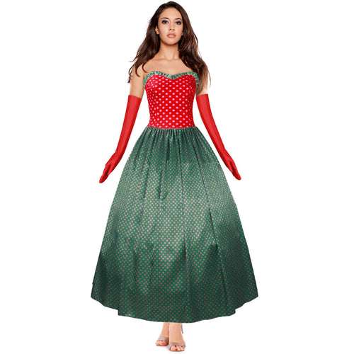 Sunbaby Martha May Whovier Costume Maxi Dress with Gloves for Women – Sun  Baby