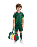 Mexico Soccer Uniform Jersey Shirts Socks and National Duffel Bag Complete Training Kit for Soccer Players