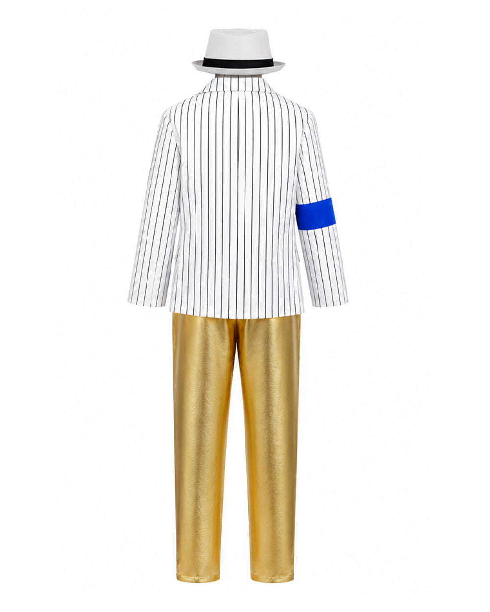 Rocking Boy Stage Performance Costume 80s 90s Pop Star Outfit for Halloween Party Dress Up