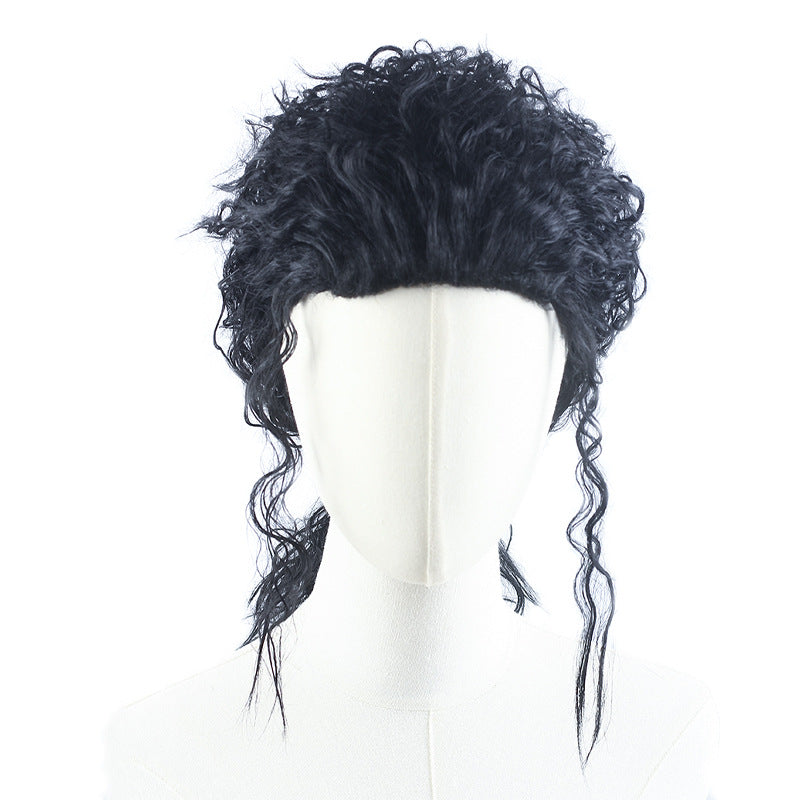 Retro Pop Star Costume Black Sequin Stage Performance Outfit The Perfect Gift for Music Fans