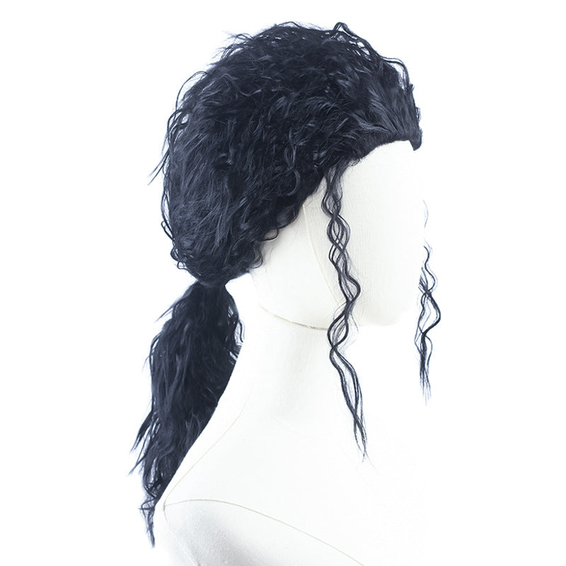 Retro Pop Star Costume Black Sequin Stage Performance Outfit The Perfect Gift for Music Fans