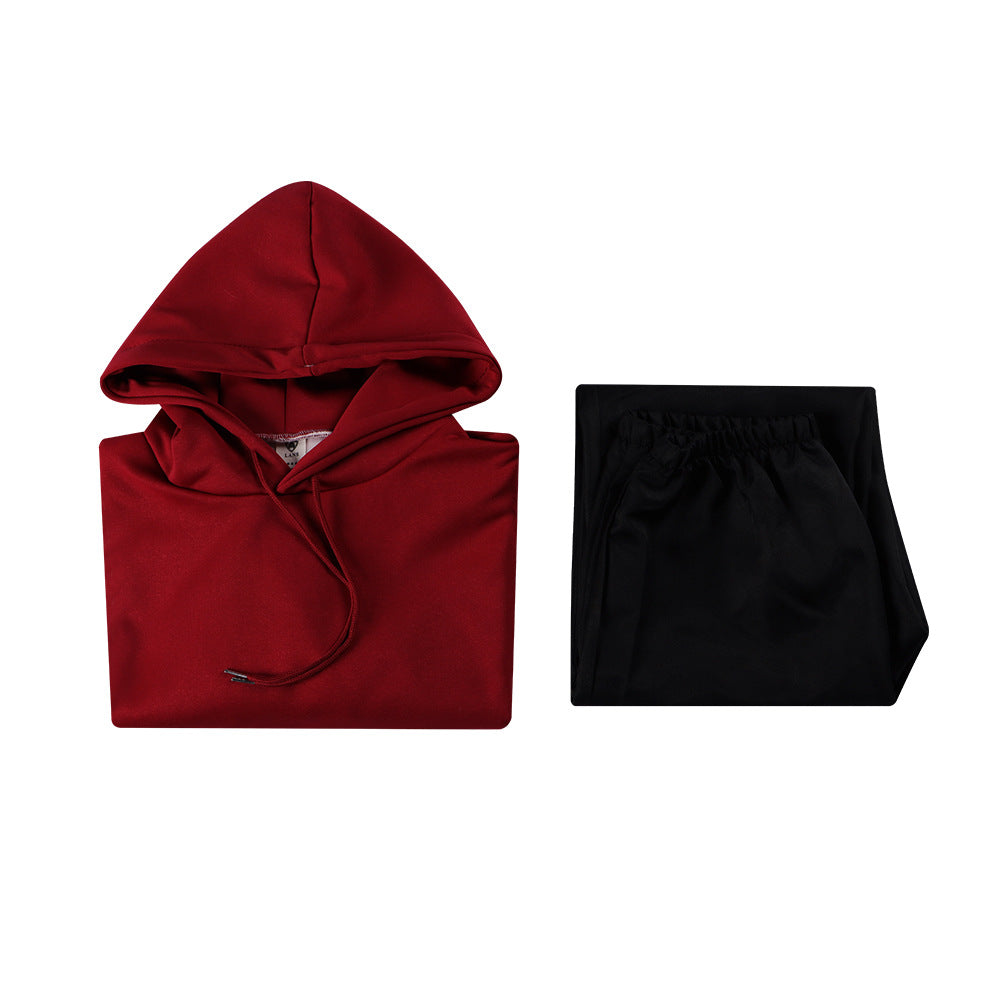 Sebastian Eugene Hansen Hoodie and Pants Young Brother Red Sweatshirt Cosplay Outfit