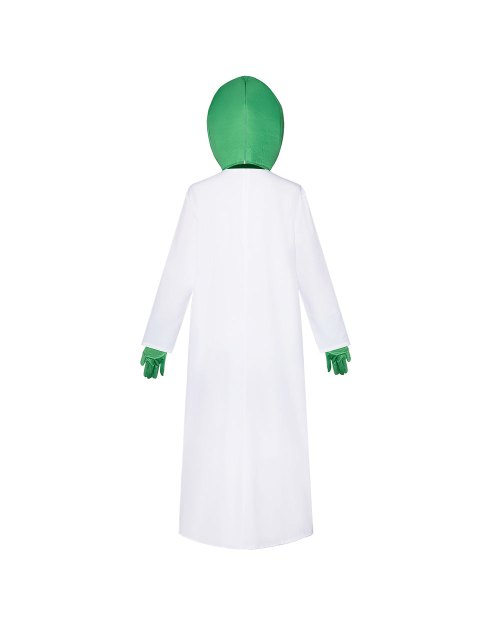 Goomi Costume Green Monster Helmet Robe and Gloves 3pcs Suit for Kids Adults Cosplay Events