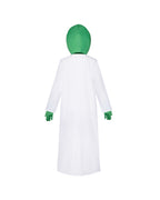Goomi Costume Green Monster Helmet Robe and Gloves 3pcs Suit for Kids Adults Cosplay Events