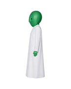 Goomi Costume Green Monster Helmet Robe and Gloves 3pcs Suit for Kids Adults Cosplay Events