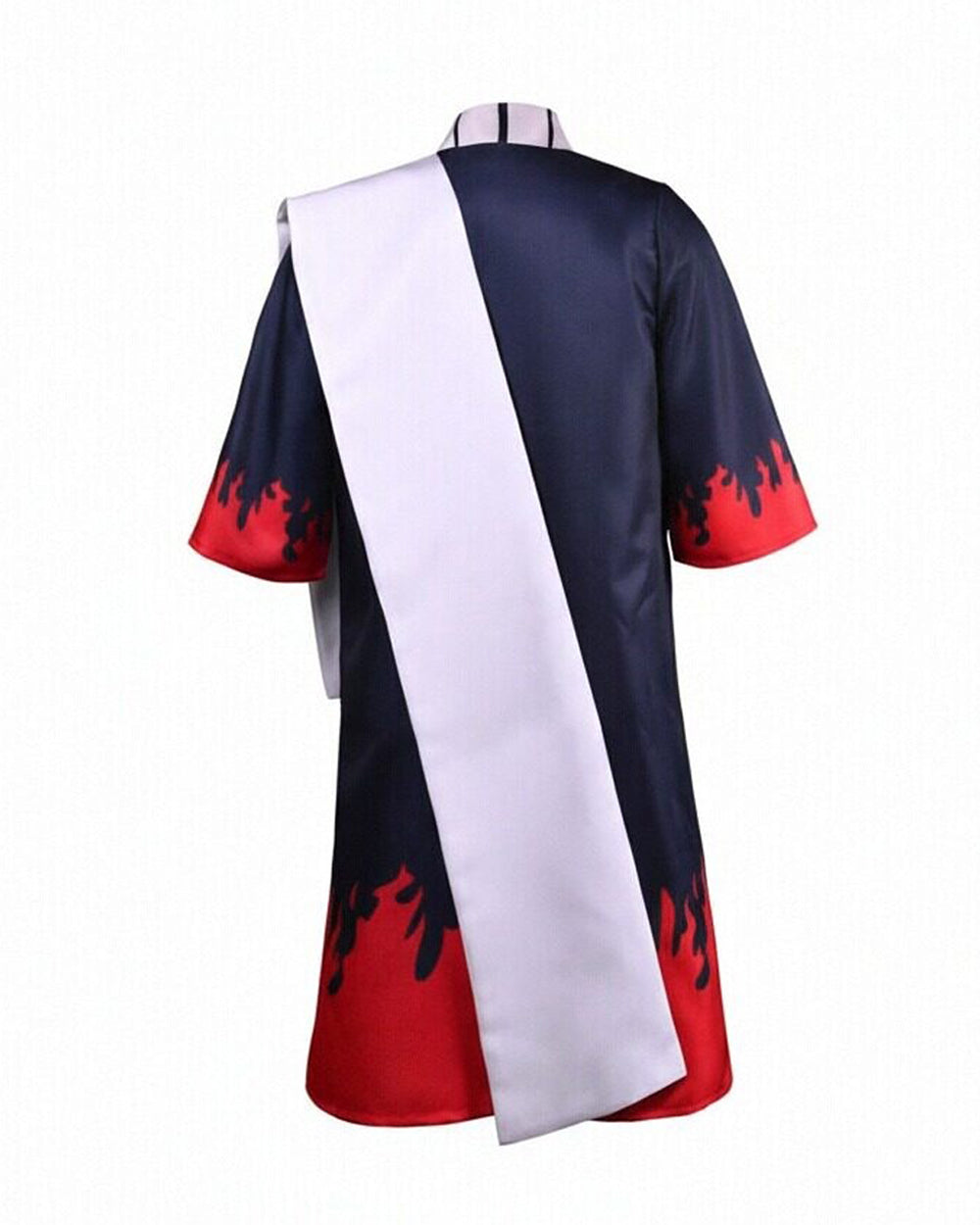 Fire Fist Costume Flame Cloak Shorts Hat Full Kimono Set for Dress-up Party Themed Events