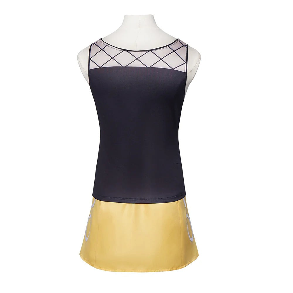 Grand Line Girl Costume MODE Tank Top and Yellow Skirt Brave Voyager Cosplay Set