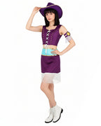 Robin Cosplay Costume Miss All Sunday White Fur Collar Coat with Dress Hat Suit for Cosplay Party