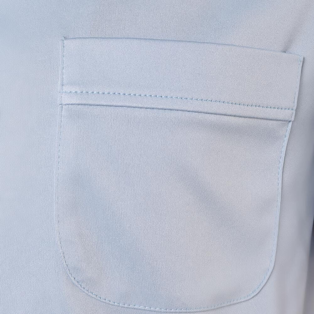 Black Leg Sanji Costume Blue Button Down Causal Shirt for Cosplay Daily Wear