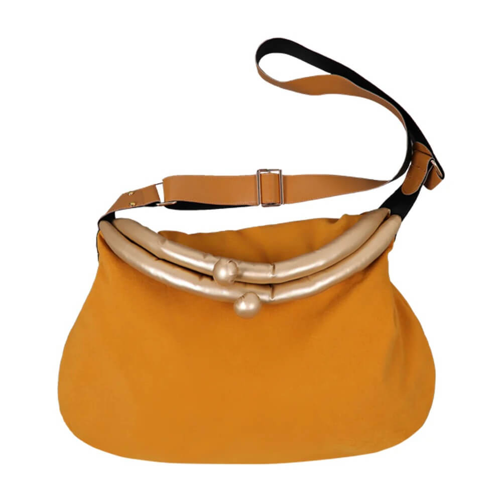 Usopp Cosplay Costume Purple Tank Top Red Pants Outfit with Bandana Satchel Bag Full Set