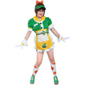 Women Honeydew Mei Ling Costume Green OW Sexy Cosplay Outfit for Game Player