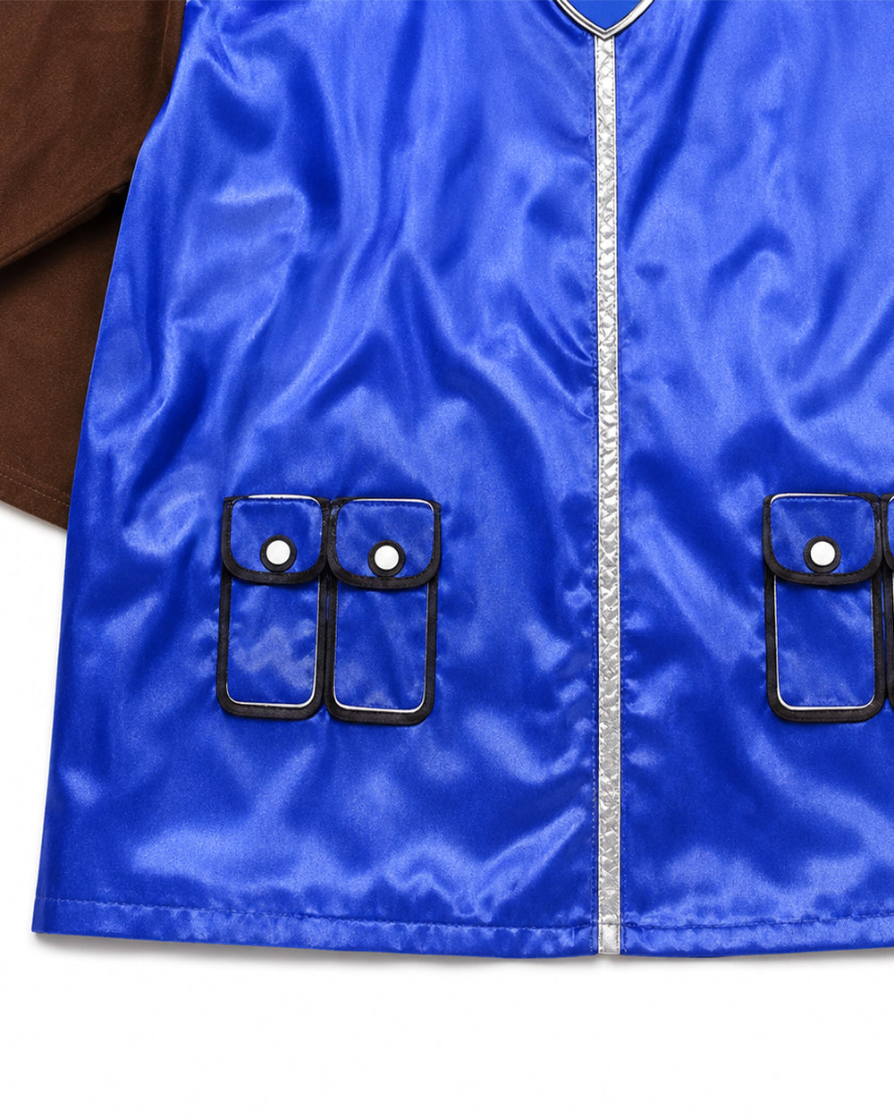 Boys Police Pup Costume Blue Tops Pants Hat and Backpack Full Set for Cosplay Carnival