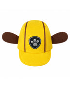 Kids Construction Pup Costume Yellow Digger Rescue Outfit with Hat and Bag for Themed Parties 3T-7Y