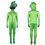 Kids Smiling Critters Cosutme Deep Sleep Hoppy Hopscotch Outfit Halloween Cosplay Jumpsuit Full Set