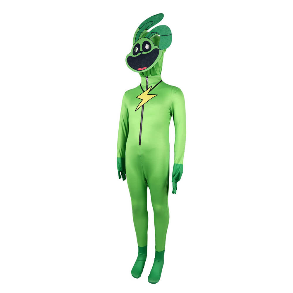 Kids Adults Smiling Critters Cosutme Deep Sleep Hoppy Hopscotch Outfit Halloween Cosplay Jumpsuit Full Set