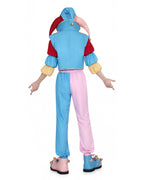 Adult Spider Jester Costume Unisex Horror Game Monster Outfit with Clown Hat for Halloween Carnival