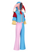 Adult Spider Jester Costume Unisex Horror Game Monster Outfit with Clown Hat for Halloween Carnival