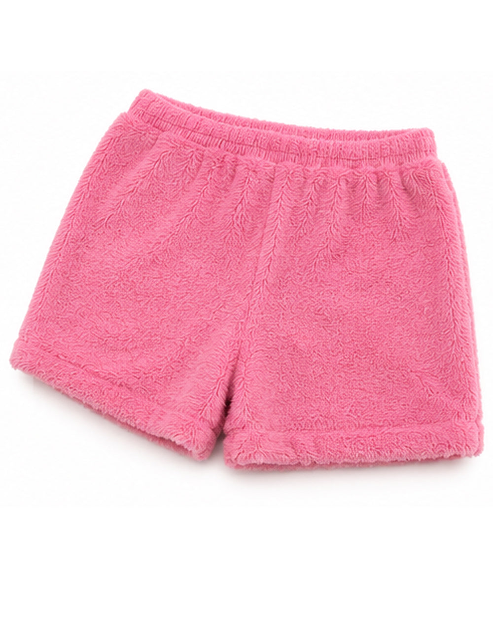 Pink Monster Costume Scary Toy Factory Fluffy Outfit with Hat and Leg Warmers for Kids Adults Halloween Dress Up