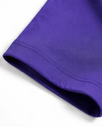 Girls Horror Game Twin Braids Monster Costume Purple Faux Leather Dress with Shirt and Leg Sleeves for Cosplay Party