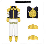 Adult Dragon Ranger Costume Hooded Jumpsuit with Retro Armor Cosplay Outfit for Themed Events