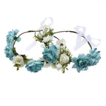 2 Pack Mommy & Me Flower Headwear Wedding Party Bohemia Seaside Wreath