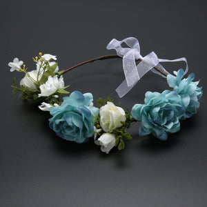 2 Pack Mommy & Me Flower Headwear Wedding Party Bohemia Seaside Wreath