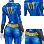 Women Nora Costume Game Player Vault 111 Jumpsuit Halloween Cosplay Outfit