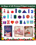 Fidget Advent Calendar 2026 24-Day Christmas Countdown Sensory Fidget Gift Set for Kids Adults