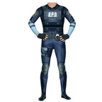 Police Tactical Jumpsuit Game Inspired Leon Bodysuit for Zombie Apocalypse Roleplay