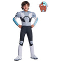 TTG Cartoon Kids Robot Man Costume Dress Up Outfit Jumpsuit and Mask