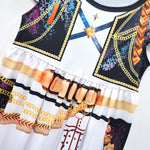 Girls Pop Star Dress Halloween Costumes Party Dress Up Outfit