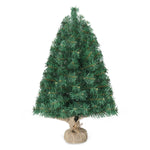 20inch Mini Christmas Tree with 30 Lights Tiny Christmas Tree Battery Operated Tabletop Decoration