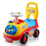 Toddler Cute Ride On Car Sliding Car with Music Storage Box Outdoor Indoor Car