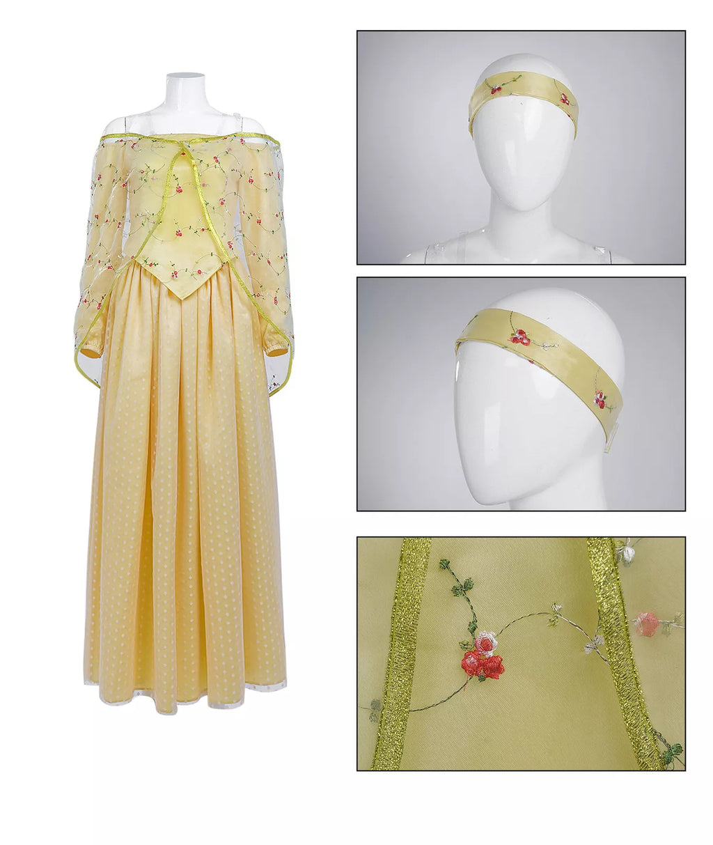 Adult Padme Costume Queen Padme Amidala Dress Halloween Cosplay Outfit